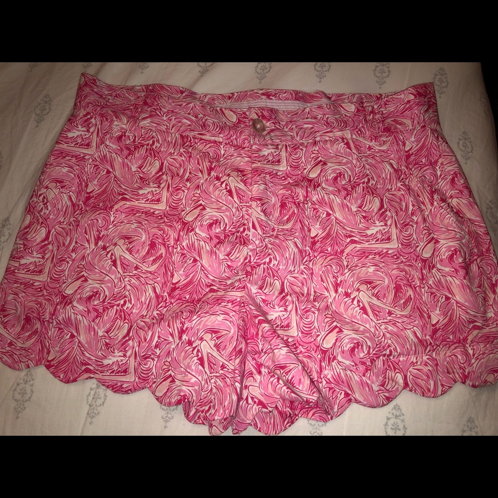 Lauren James Scallop Shorts